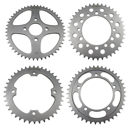 Rear Sprocket Steel - 43T For Kawasaki ZX600